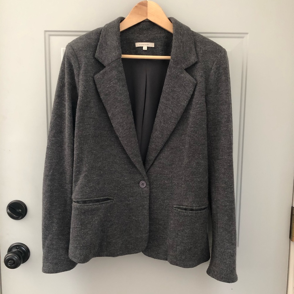 41 Hawthorn Soft Blazer with Elbow Accents L